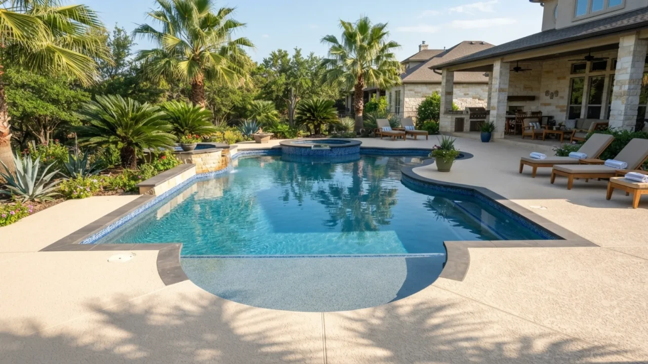 Pool deck resurfacing cost comparison San Antonio 2026