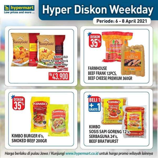 Katalog Promo Hypermart 6-8 April 2021 
