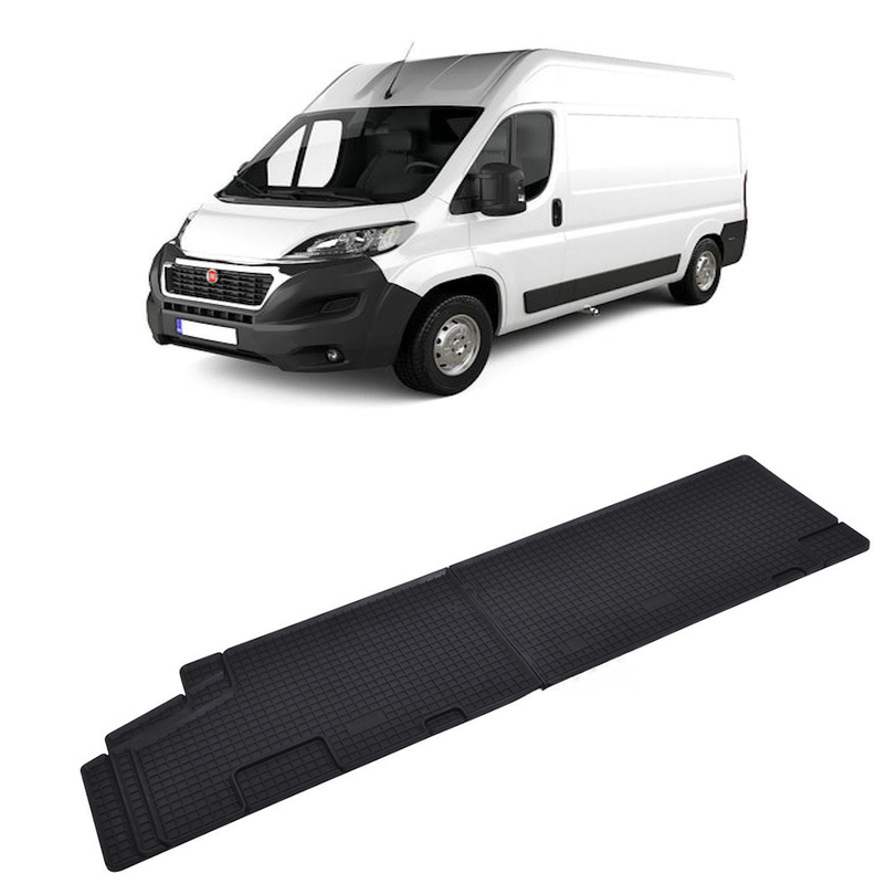 Set 2 covorase Fiat Ducato Randul 2 Uni 2006-prezent, din cauciuc 100%, compatibile cu autoturismul FIAT Ducato