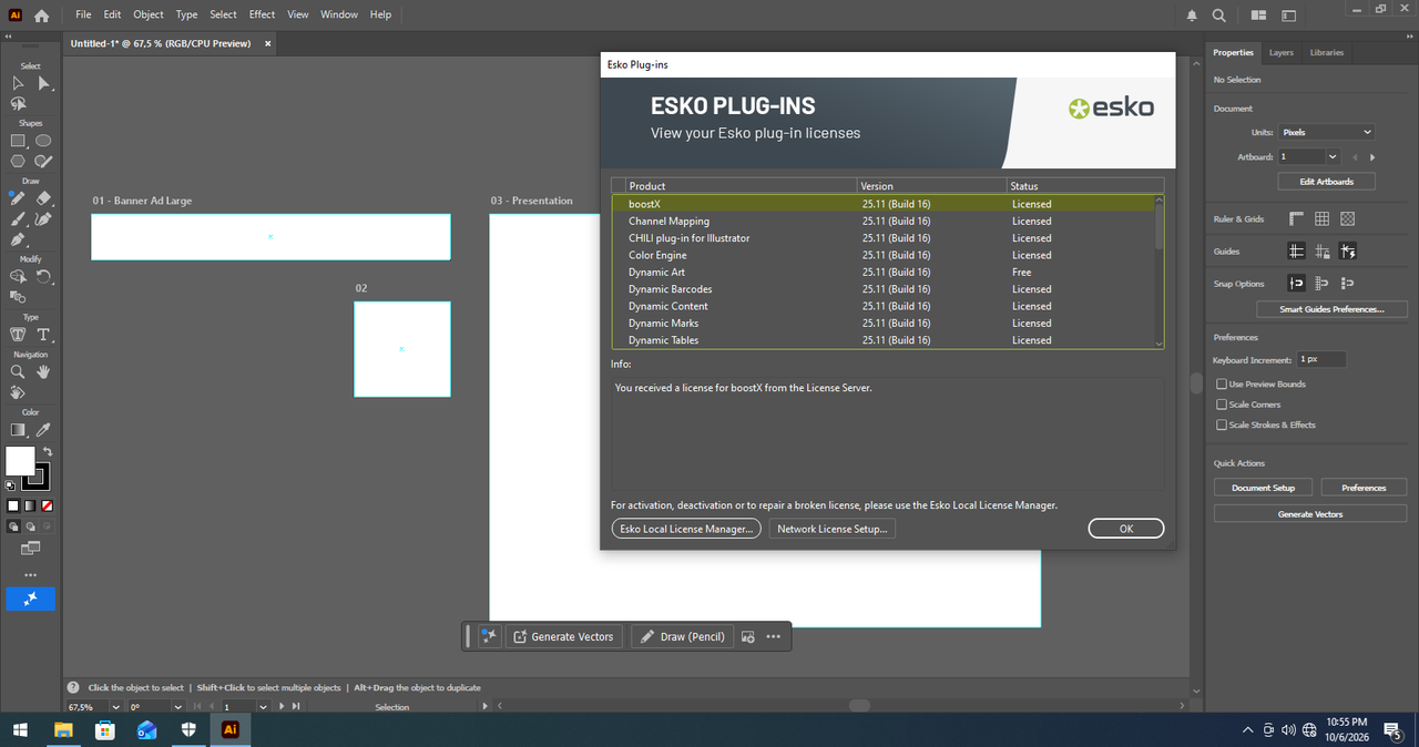 Working with Esko DeskPack 25.11.16 full activated