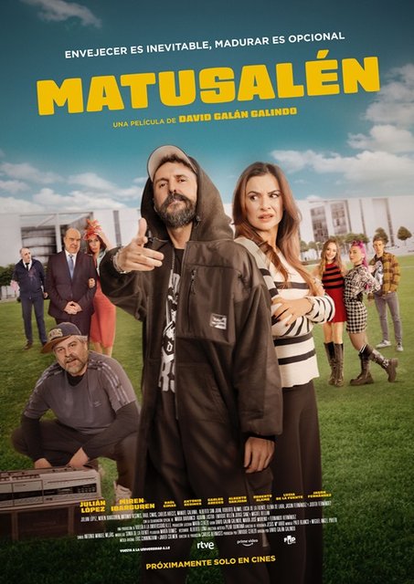 PÓSTER FINAL DE LA COMEDIA “MATUSALÉN” QUE LLEGARÁ A LOS CINES EL 5 DE ABRIL