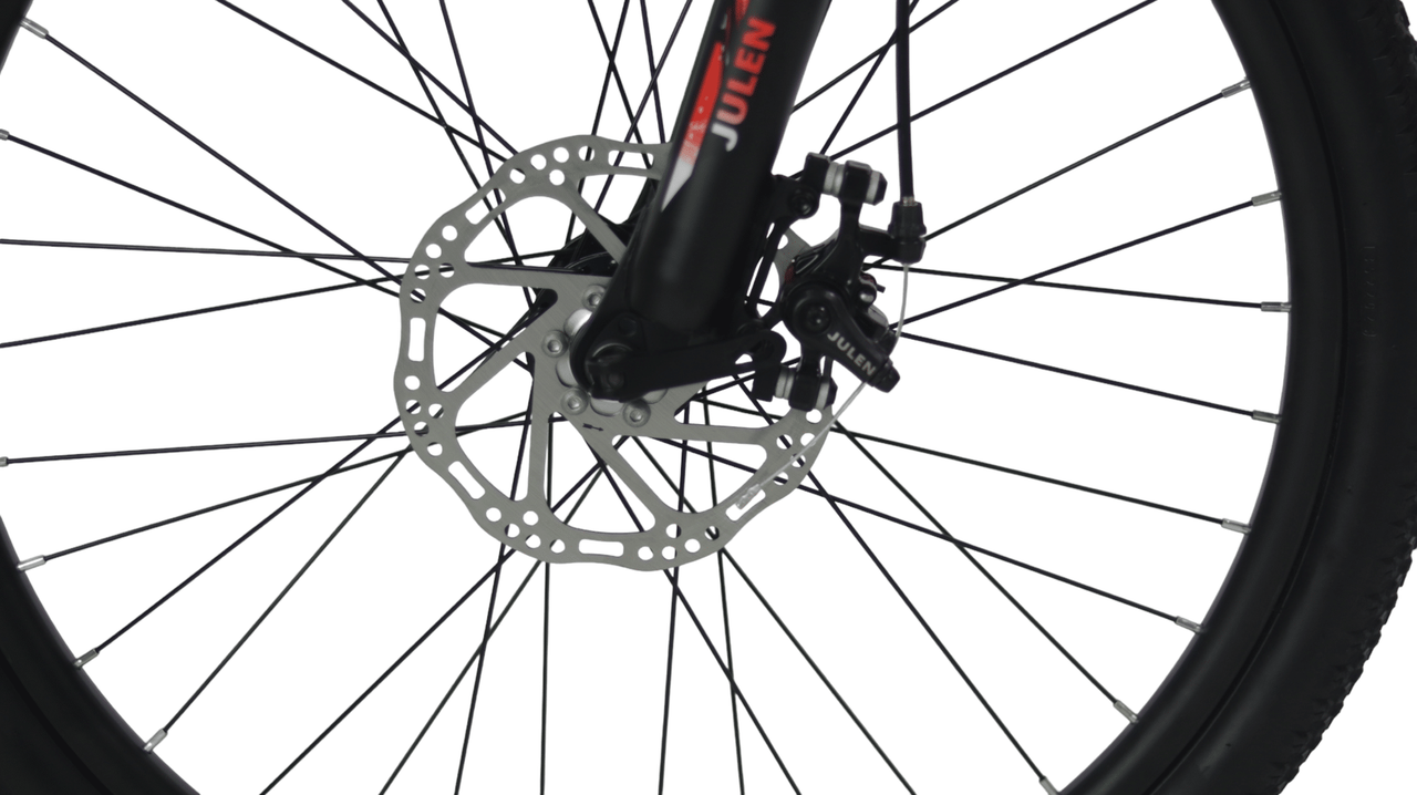 Detalle del sistema de 21 velocidades de la bicicleta Julen Sprint.