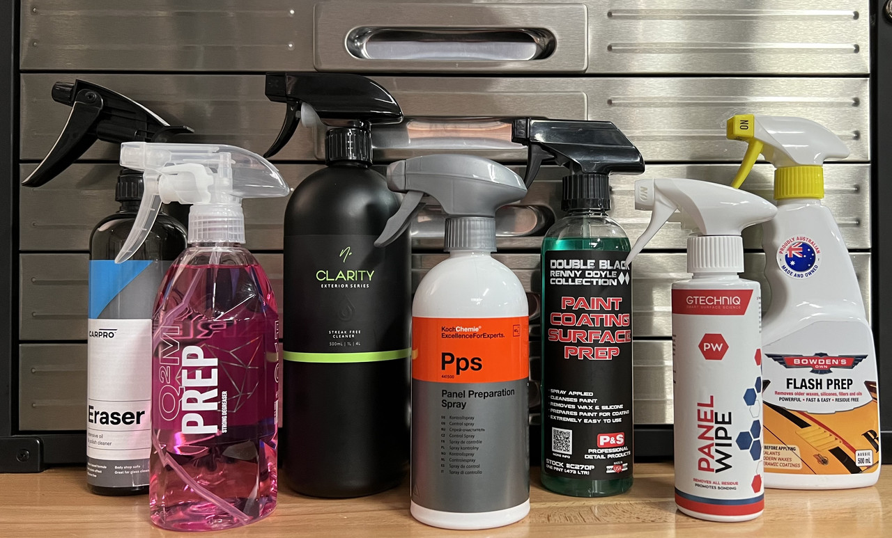 Ethos Detox - Ceramic Coating Prep, Panel Wipe, IPA, Glass Cleaner