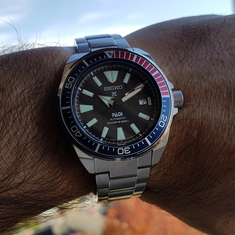 Seiko Prospex 'Samurai' PADI SRPB99 Cal. 4R35 200M (2)