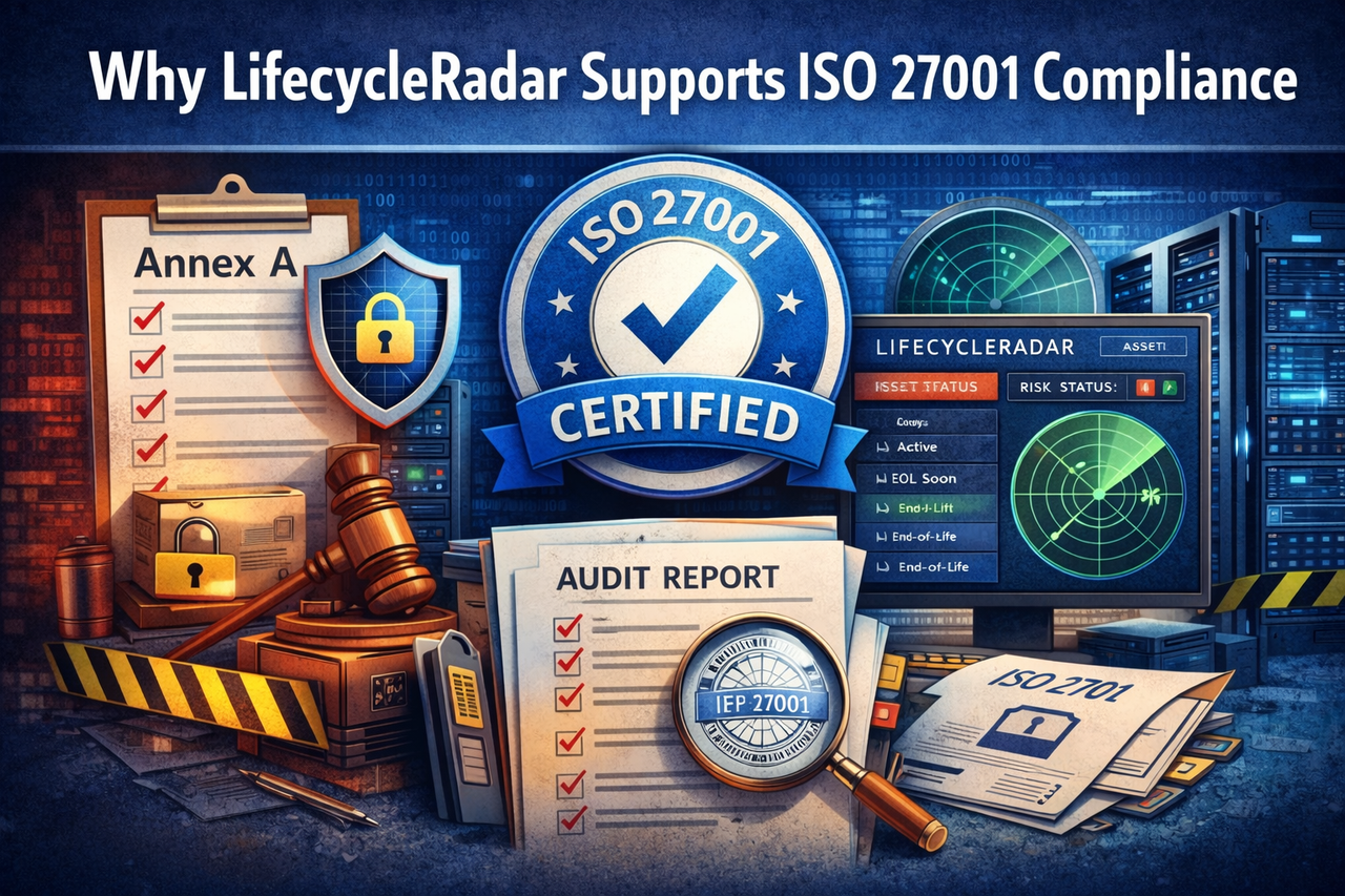 Why LifecycleRadar Supports ISO 27001 Compliance