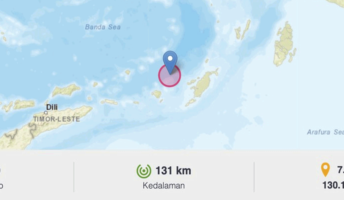 Faktor Geologi Penyebab Gempa di Maluku Tenggara