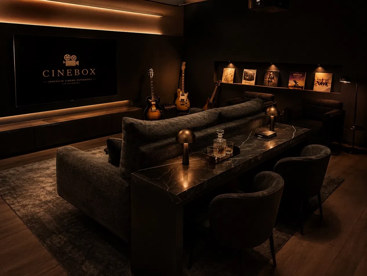 Cinebox - Private Cinema Lounge in Luxembourg