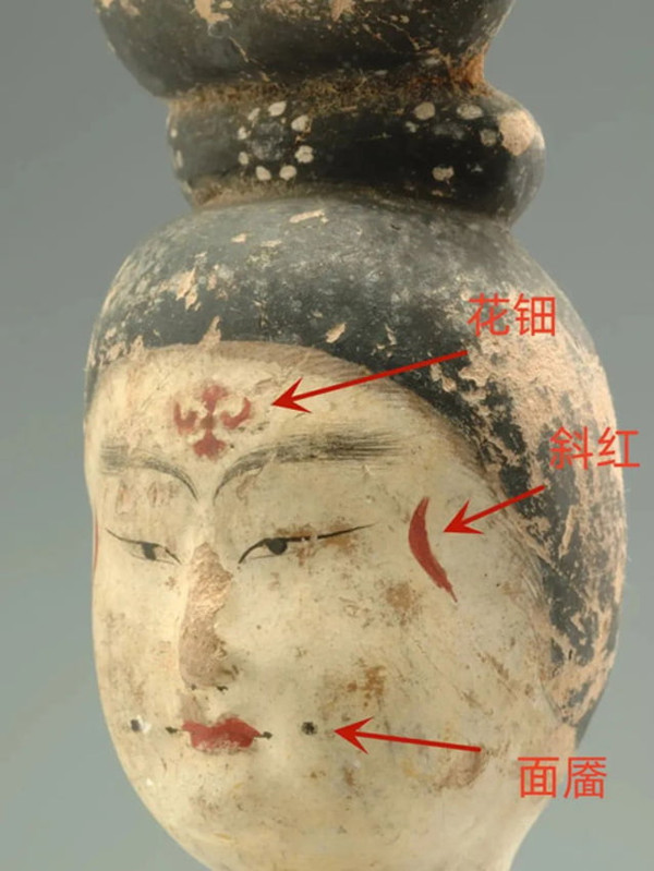 zhangruying Traditional Chinese Womens Forehead Makeup Huadian 花钿 2