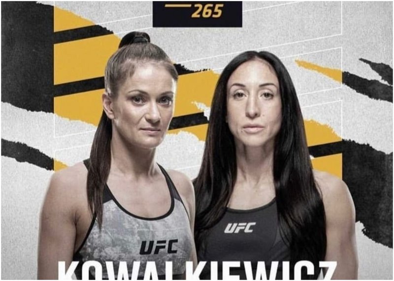 Каролина Ковалкевич срещу Джесика Пен на UFC 265
