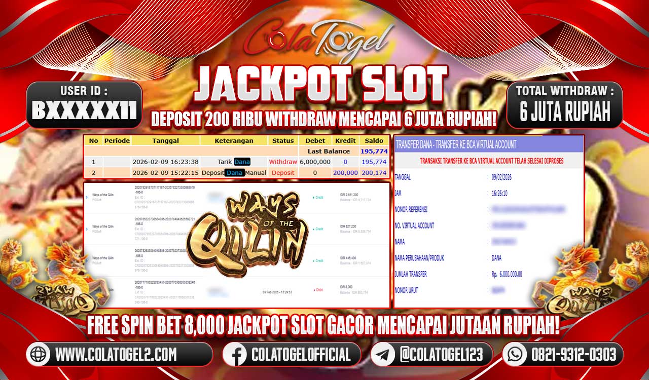 JACKPOT SLOT GACOR!!