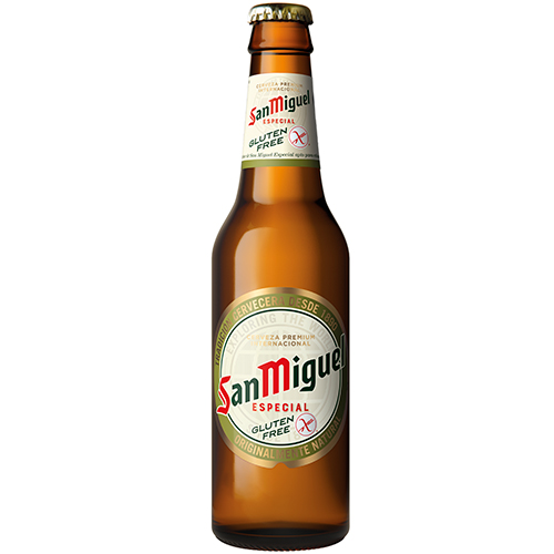 Cerveza San Miguel Especial Sin Gluten Botella 33cl.