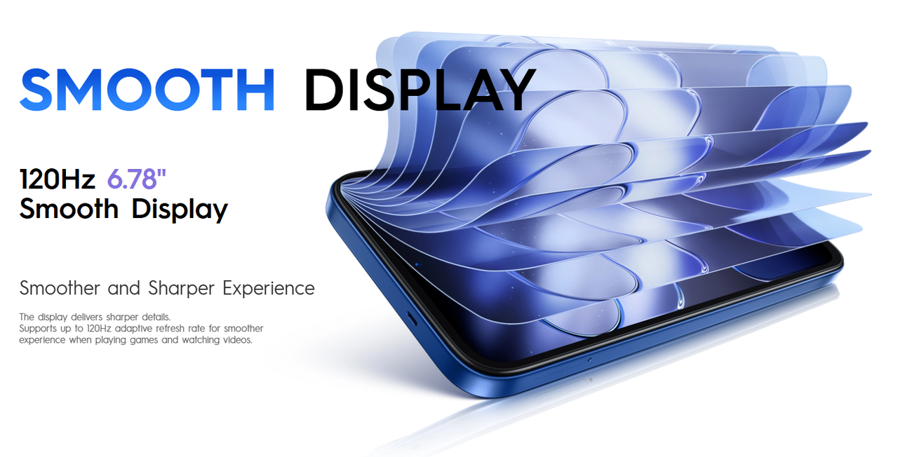 120Hz Smooth Display