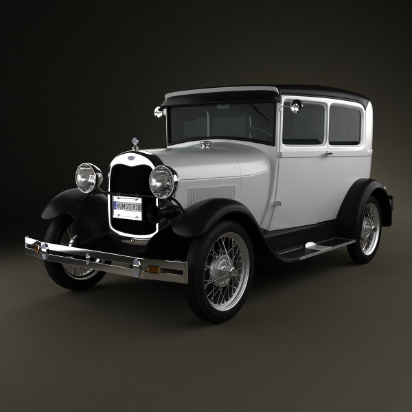 Ford Model A Tudor 1929 600 0001