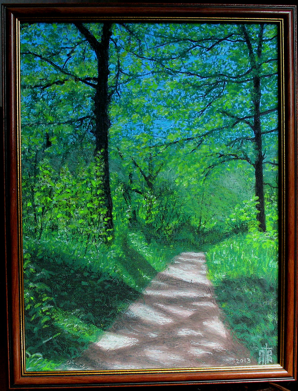 майский лес