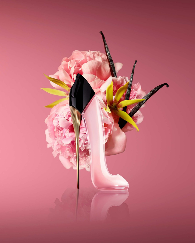 Good Girl Blush stiletto bottle