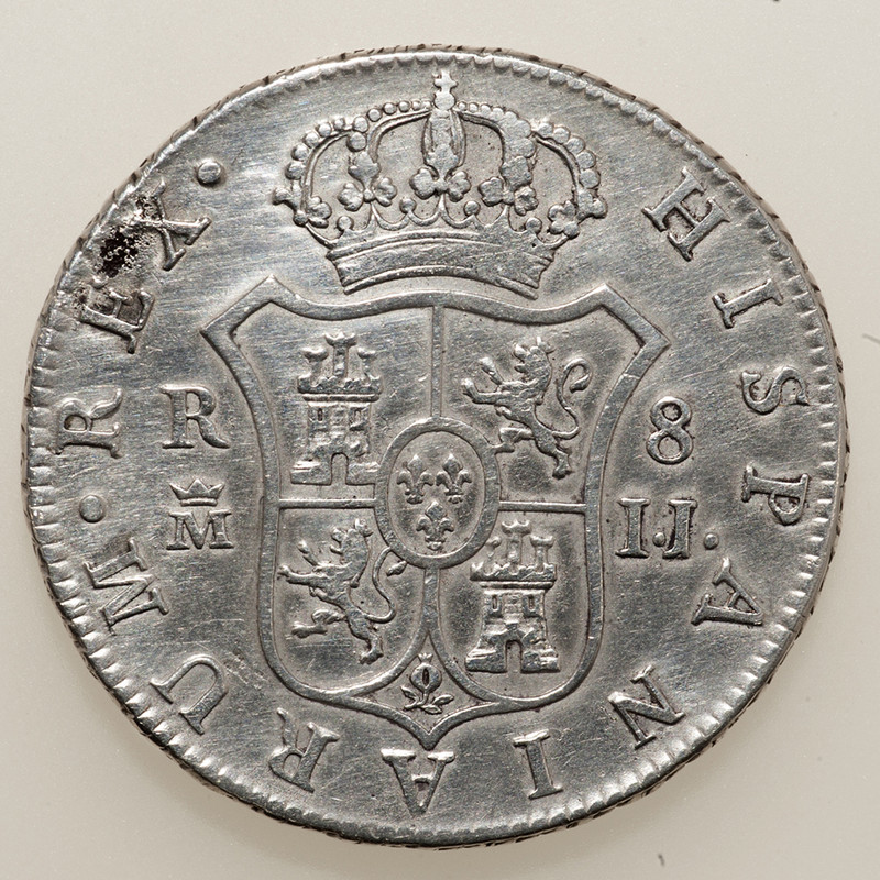 8 reales Fernando VII Madrid 1813. Busto desnudo. PAS6360