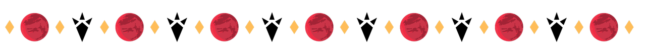 A divider that depicts the blood moon from Tears of the Kingdom