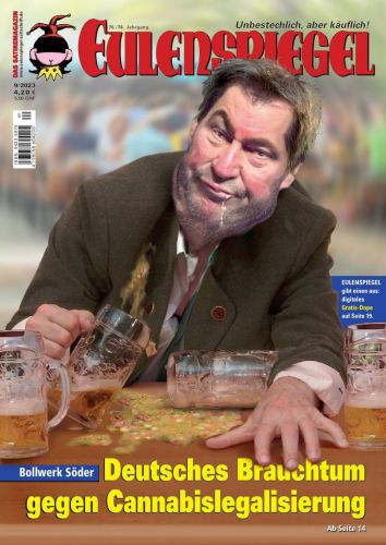 Cover: Eulenspiegel Satiremagazin September No 09 2023