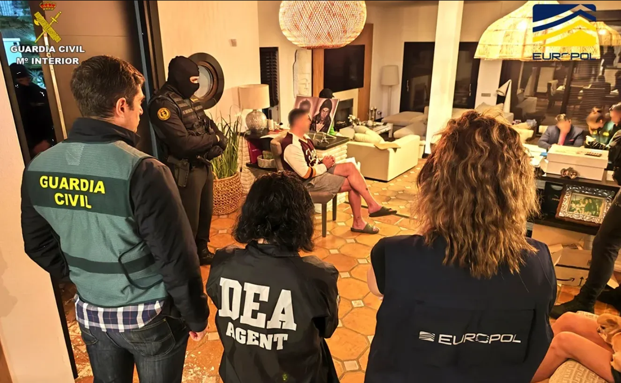 Capturan a los 'Señores de la droga', gran cártel de la cocaína en Europa