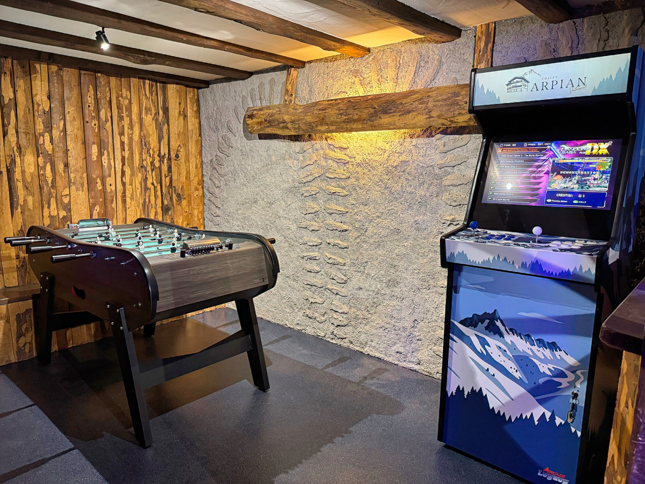 Borne Arcade et Babyfoot