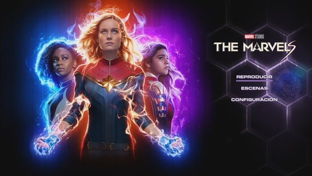 1 - The Marvels [DVD9 Full][Pal][Cast/Ing/Fra][Sub:Varios][Acción][2023]