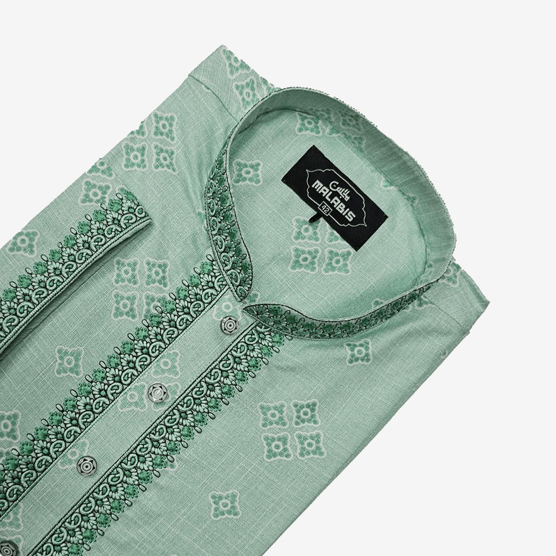 ঈদ স্পেশাল! মালাবিস সফট ট্যানসিল কটন এমব্রয়ডারী পাঞ্জাবী