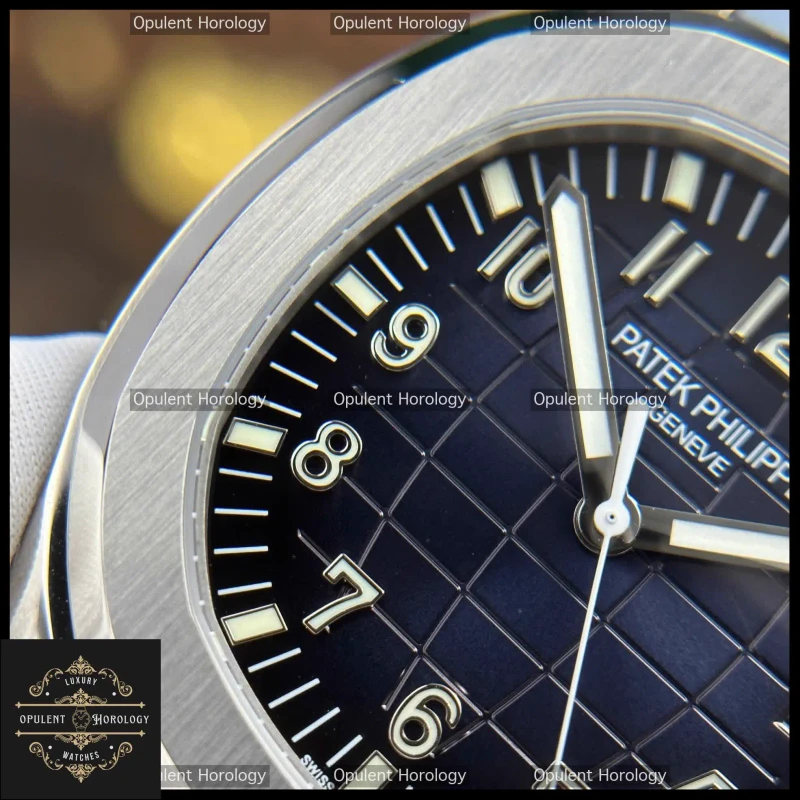 Patek Philippe Aquanaut 5168G Replica Blue Dial 42.2mm Steel Caliber 324SC