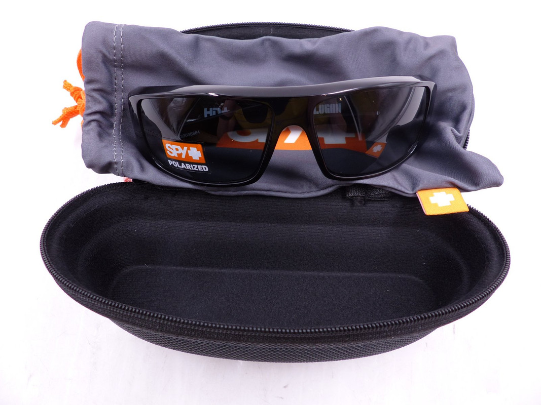 SPY LOGAN SUNGLASSES 670939038864 BLACK POLARIZED SUNGLASSES