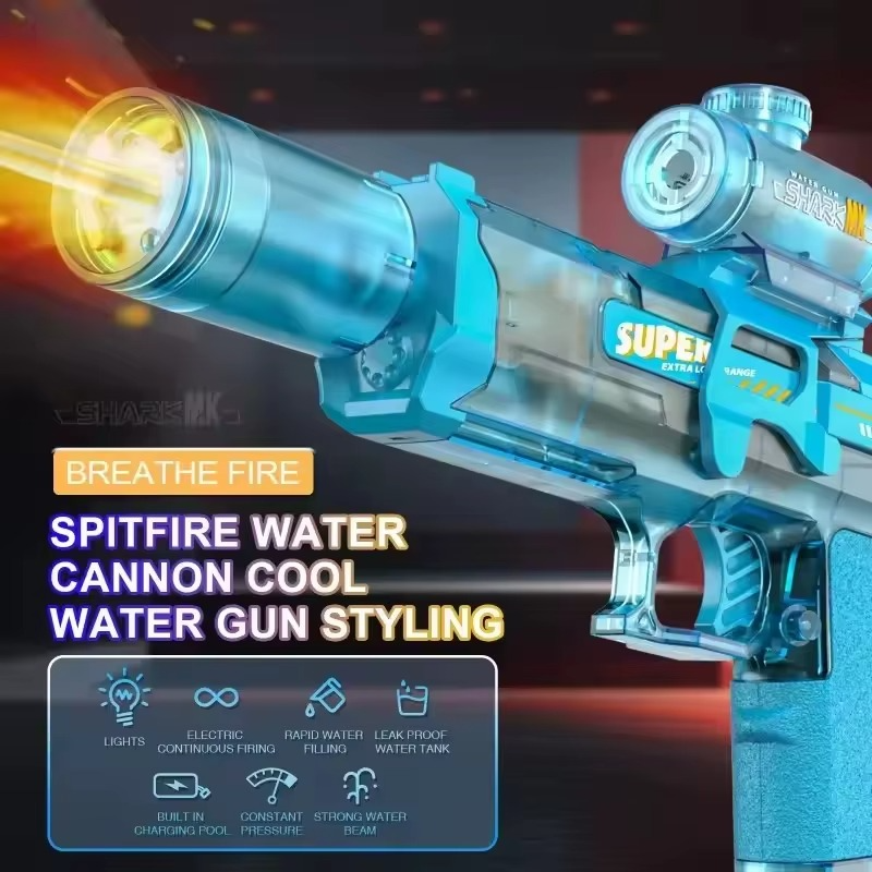 BREATHE FIRE WATER GUN Electric Blaster