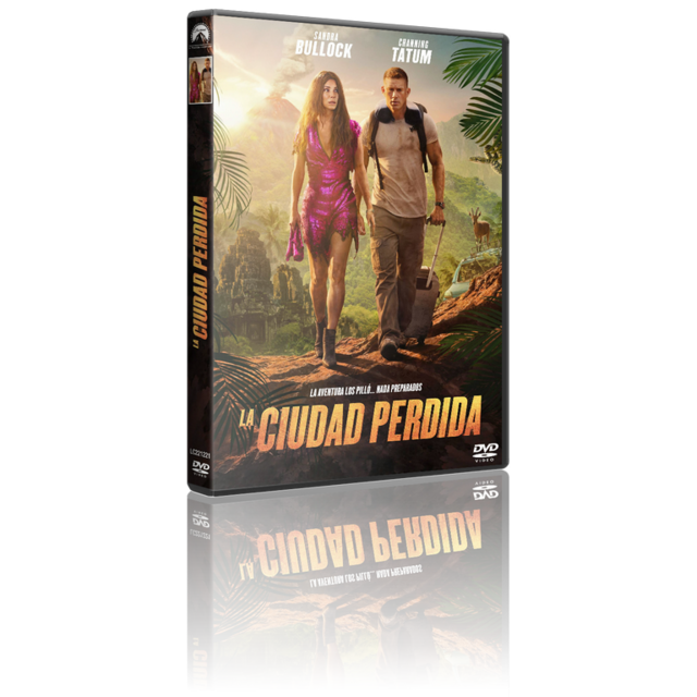 Portada - La Ciudad Perdida [2022] [Dvd9 Full] [Pal] [Cast/Ing/Fr/Ita] [Sub:Varios] [Aventuras]