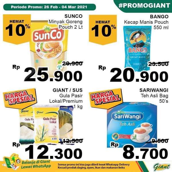 Katalog Promo Giant 26 Februari-4 Maret 2021 

