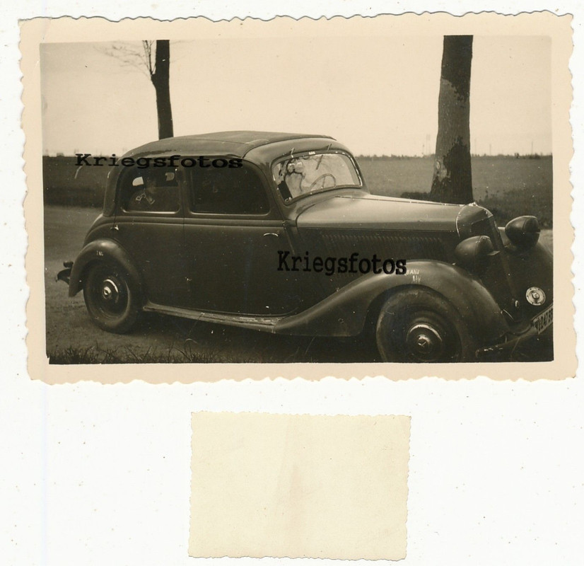 Alter Militär Pkw Auto Kfz Mercedes-Benz 170 V C