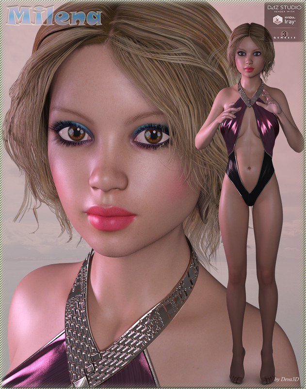 TDT-Milena Iray for Genesis 3 Female