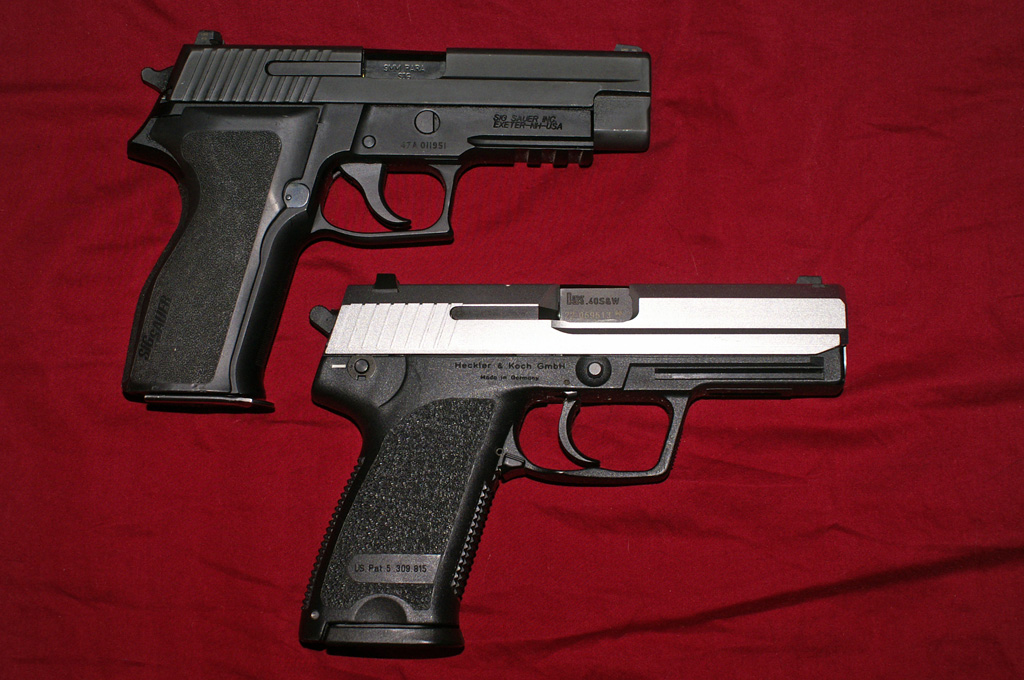 Hk USP full size 45 and 9mm SIG Talk