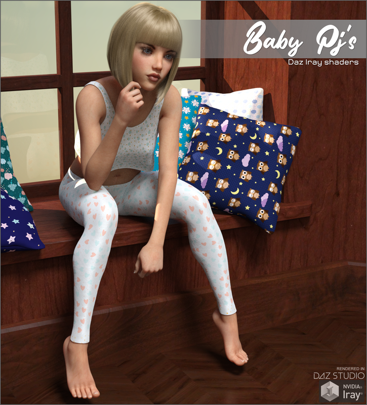 Daz Iray - Baby PJs Daz Iray - Baby PJs