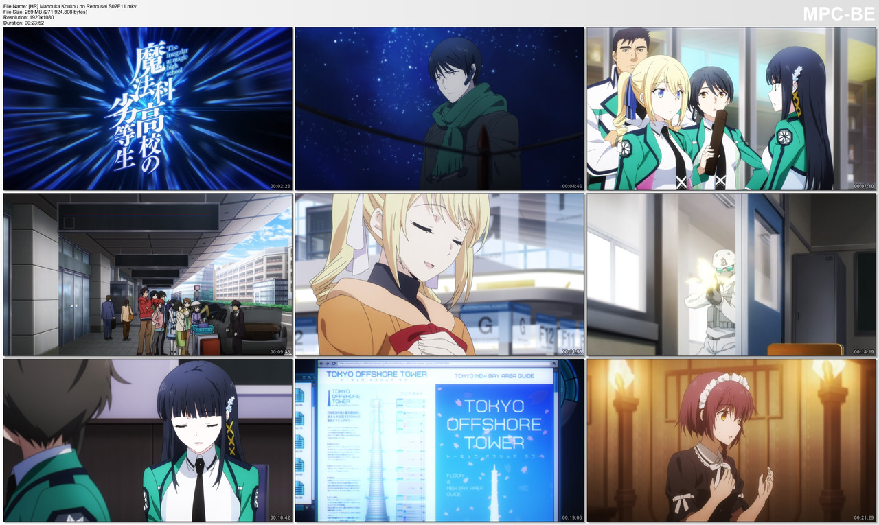 [HR] Mahouka Koukou no Rettousei S02E11.mkv_thumbs