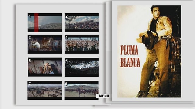 3 - Pluma Blanca [DVD9Full] [PAL] [Cast/Ing] [Sub:Cast] [1955] [Western]