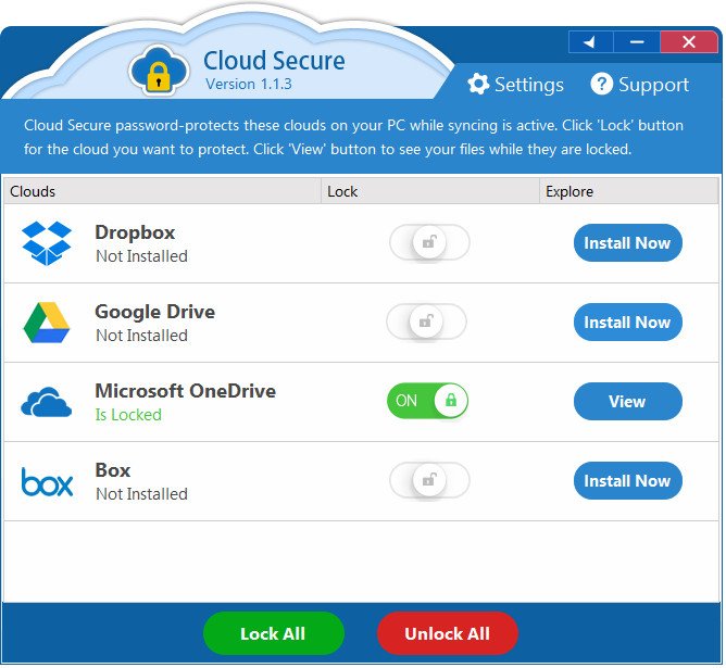 Cloud Secure 1.1.3