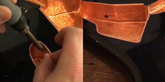 using copper tape to shield an electric guitar