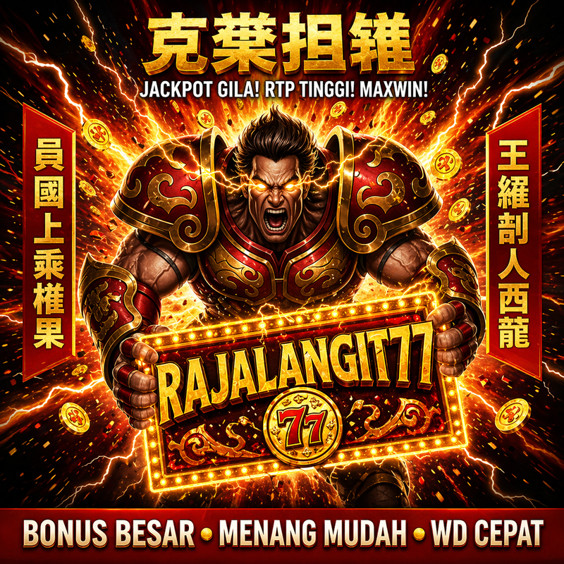 Banner promosi RAJALANGIT77 Terbaru