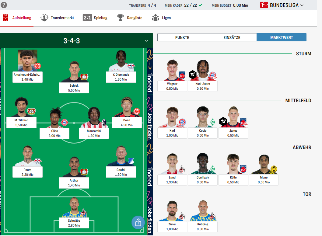 V17 Olise und Amaimouni Echghouyab