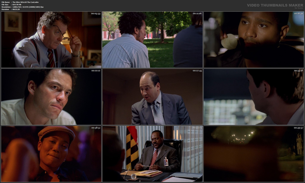 The Wire S01e10 The Cost.mkv