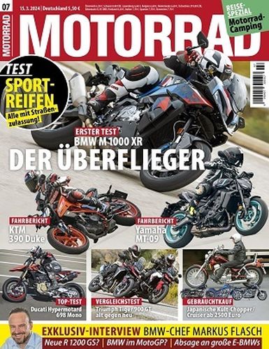 Cover: Motorrad Magazin No 07 vom 15  Marz 2024