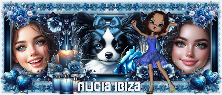 Composition en Bleu aliciaibiza