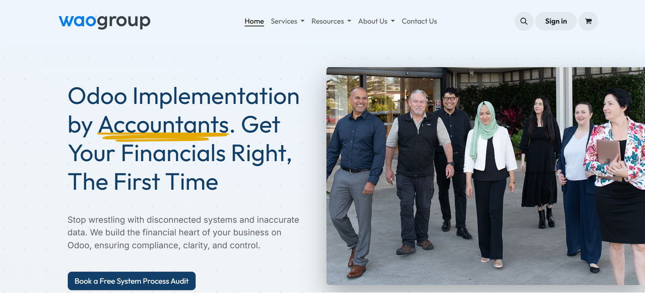 Odoo Development Company in Australia WAO Group
