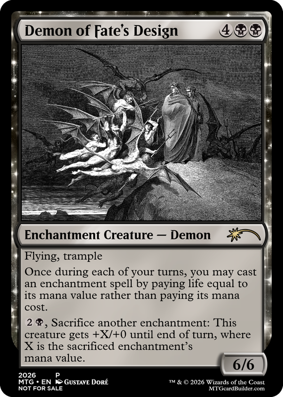 Demon of Fate s Design