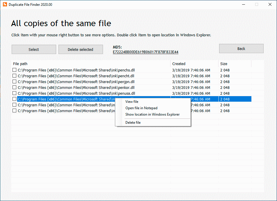 Duplicate File Finder Professional 2020.02 DL