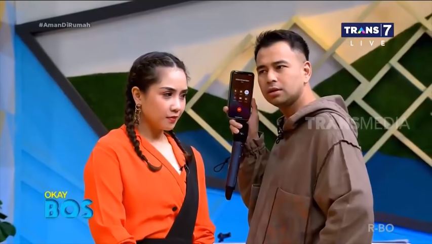 Raffi Ahmad dan Nagita Slavina menelepon Nikita Mirzani