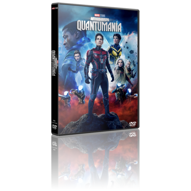 Ant-Man y la Avispa: Quantumania [DVD9 Full][Pal][Cast/Ing/Fra][Sub:Varios][C.Ficción][2023]