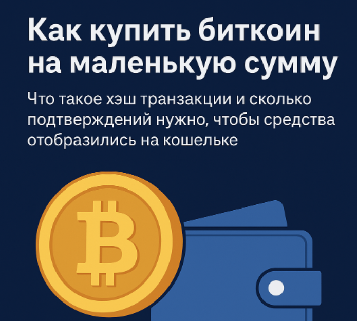 article title image Гайд для новичков: как на небольшую сумму купить Биткойн. Разбираемся в тонкостях транзакций